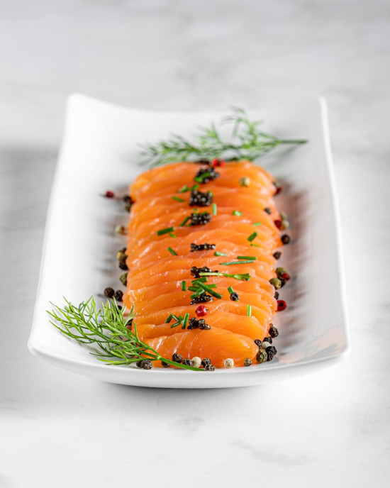 ΣΟΛΟΜΟΣ ΜΑΡΙΝΑΤΟΣ GRAVLAX ΦΙΛΕΤΑΚΙΑ